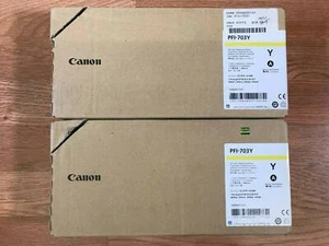 2 Canon PFI-703Y para iPF810, iPF815, iPF820, iPF825 exp.2014/2015 ¡Envío el mismo día! - Imagen 1 de 7