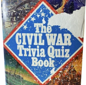Civil War Trivia Quiz Book 1984 2nd Printing Acceptable PB - Picture 1 of 4