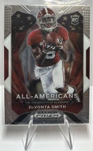 DEVONTA SMITH 2021 PANINI PRIZM ALL-AMERICANS ROOKIE RC CARD#186 EAGLES - Picture 1 of 2