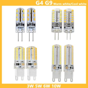 2x G4 G9 LED 3W 5W 6W 10W COB Globes Corn Bulb 3014 SMD Light Lamp 12V/220V/240V - Picture 1 of 16