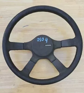 Nissan Terrano Pathfinder 1990 Original Leather Steering Wheel OEM - Picture 1 of 4