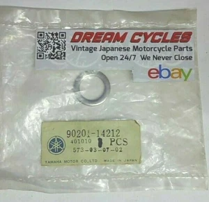 NOS Yamaha Foot Rest Washer DT125 DT175 MX175 RT180 TZ250 TZ125 90201-14212-00 - Picture 1 of 2
