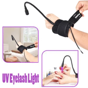 USB UV Wimpernkleber schnell trocknende Lampe Schönheit Nagel tragbares Handgelenk Härtungslicht 5W - Bild 1 von 12