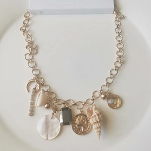 New 18" Forever21 Charms Collar Necklace Best Gift Fashion Women Party Jewelry - Picture 1 of 3