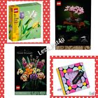 Lego 10280 + 10281 + 40461 + 30556 flower bouquet bonsai tree tulip dots frame 