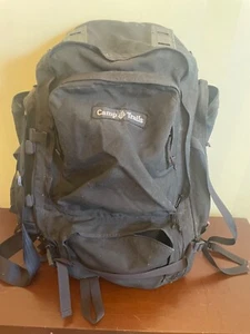 Vintage CAMP TRAILS BACKPACK INTERNAL FRAME HIKING CAMPING TRAVEL TRAIL BLACK - Picture 1 of 9