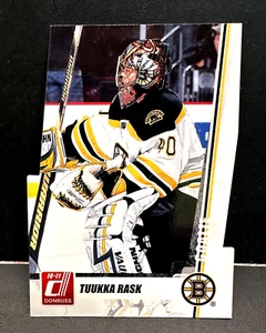 Tuukka Rask 2010-11 Donruss Die-Cut Gems SP Card #67 Serial #d /30 Bruins - Picture 1 of 2