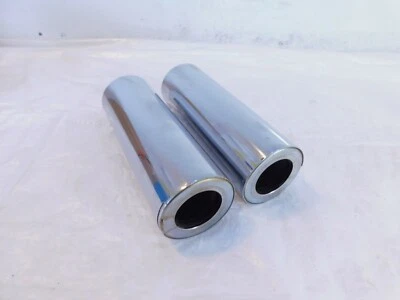 1999-2004 Kawasaki Vulcan 1500 VN1500 Nomad Left/Right Lower Front Fork Covers - Image 1 of 4