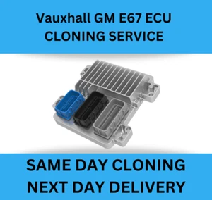 VAUXHALL GM ACDELCO E67 ECU CLONING SERVICE DATA TRANSFER 24H PLUG AND PLAY - Picture 1 of 1