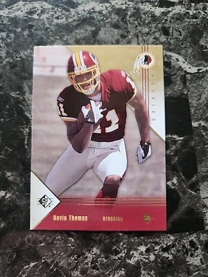 2008 SP ROOKIE EDITION ROOKIE CARD DEVIN THOMAS - Image 1 of 2
