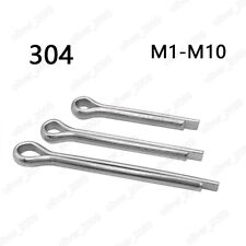 304 Stainless Steel Split Pins Hairpins M1 M1.2 M1.5 M2 M3 M3.2 M4 M5 M6 M8 M10