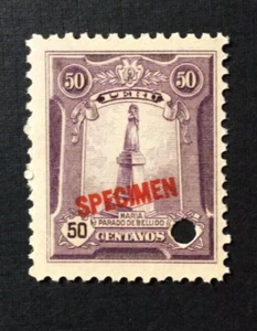BroadviewStamps Peru Specimen. MNH F-VF. - Bild 1 von 2