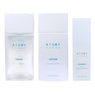 ATOMY Homme Cuidado de la Piel Juego de 3 Artículos Tónico + Esencia + Loción Cosméticos Coreanos Foto 1 de 4