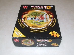 Wasgij Jigsaw Puzzle - Bear Necessaties - 500 Piece Jigsaw Puzzle - Complete - Picture 1 of 4