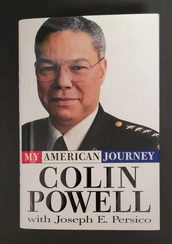 My American Journey by Colin Powell SIGNED Autograph HC Book Hardback Cover