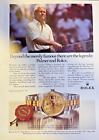 1986 Magazine Publicité Rolex Golfeur Arnold Palmer