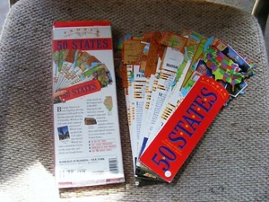 Fandex 50 States by Workman Publishing Geography Homeschool Resource - Picture 1 of 8