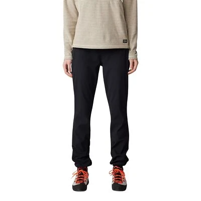 Pantalones de senderismo Mountain Hardwear Dynama regulares para mujer, negros, X-grandes Foto 1 de 4