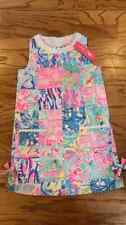 NWT Lilly Pulitzer little Lilly classic shift, pop up summer remix patch, size 1