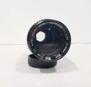 Vintage Five Star MC Auto Macro Zoom 1:4.5 75-200mm Camera Lens No. K8530983 - Picture 1 of 7
