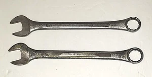 2 USED S-K Lectrolite C-24 3/4" Wrench & S-K WAYNE 3/4" Combination Wrench - Bild 1 von 11