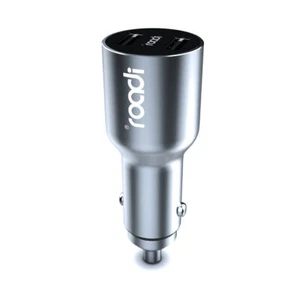 IC1-AA Schnelles Autoladegerät 2 USB Port Bluetooth Zigarettenanzünder Adapter - Zdjęcie 1 z 13