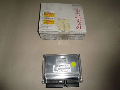 ORIGINAL VW PASSAT 3B AUDI A6 MOTORSTEUERGERÄT ATQ 3B0997552EX 3B0907551BS NEU  - Image 1 of 2