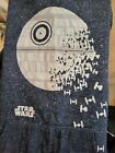 STAR WARS Small Pullover Hoodie single pocket Tie Fighter Death Star Great Shape