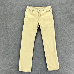 7 For All Mankind Pants Denim Boys 12 Beige Slimmy Straight Leg - Picture 1 of 11
