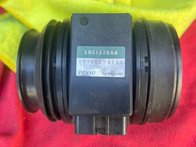 1999 JAGUAR XJR SUPERCHARGED MASS AIR FLOW METER MAF SENSOR DENSO OEM LNC1620AA - Image 1 of 3