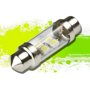 6 SMD 6SMD 39MM BLANCO 5050 3528 LED AUTO CÚPULA INTERIOR 12V ACTUALIZACIÓN BOMBILLA - Imagen 1 de 1