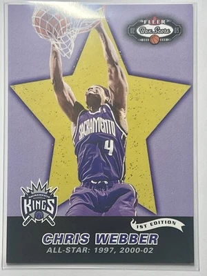 2002-03 Fleer Box Score Chris Webber #199 First Edition /100 Sacramento Kings - Image 1 of 2