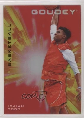 2021 Upper Deck Goodwin Champions Goudey Platinum Red Isaiah Todd #G32 Rookie RC - Image 1 of 2