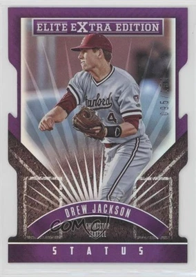2015 Panini Elite Extra Edition Status Purple Die-Cut /150 Drew Jackson #178 - Image 1 of 2