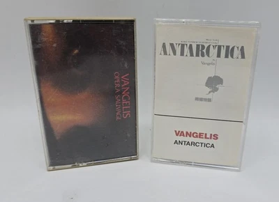 Lot of 2 Vangelis Cassette Tapes  - Opera Sauvage  & Antarctica Foto 1 de 3
