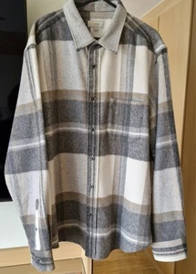 Shacket, Moss BROS- Grey Checked- Size XL in excellent condition - Picture 1 of 11