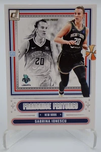 2025 Donruss WNBA Sabrina Ionescu #6 Franchise Features Press Proof White - Bild 1 von 3