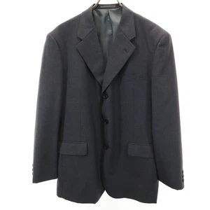 BALMAIN wool blend tailored jacket Dark gray Men's - Picture 1 of 11