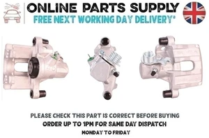 Brake Caliper Rear Right For VOLVO C30 1.6 1.8 2.0 2.4 2.5D2 D3 D4 D5 T5 2006-14 - Picture 1 of 14