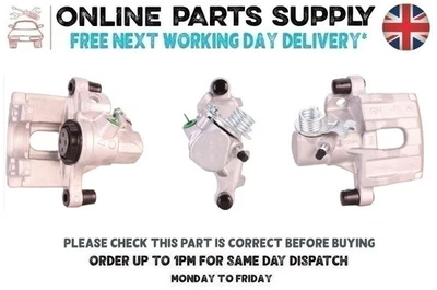 Brake Caliper Rear Right For VOLVO C30 1.6 1.8 2.0 2.4 2.5D2 D3 D4 D5 T5 2006-14 - Image 1 of 4