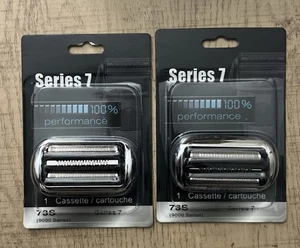 Cabezal de afeitadora eléctrica 70S Series 7 cabezal de repuesto para Braun Series 7 S7 -2 PACK - Imagen 1 de 7