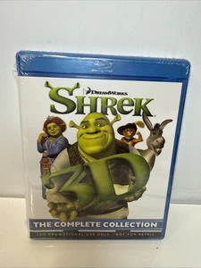 NEW Shrek 3D: The Complete Collection (Blu-Ray, 2010 4-Disc Set) - Bild 1 von 3