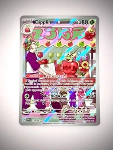 Pokemon TCG: Dipplin 170/167 Twilight Masquerade Illustration Rare - Picture 1 of 2