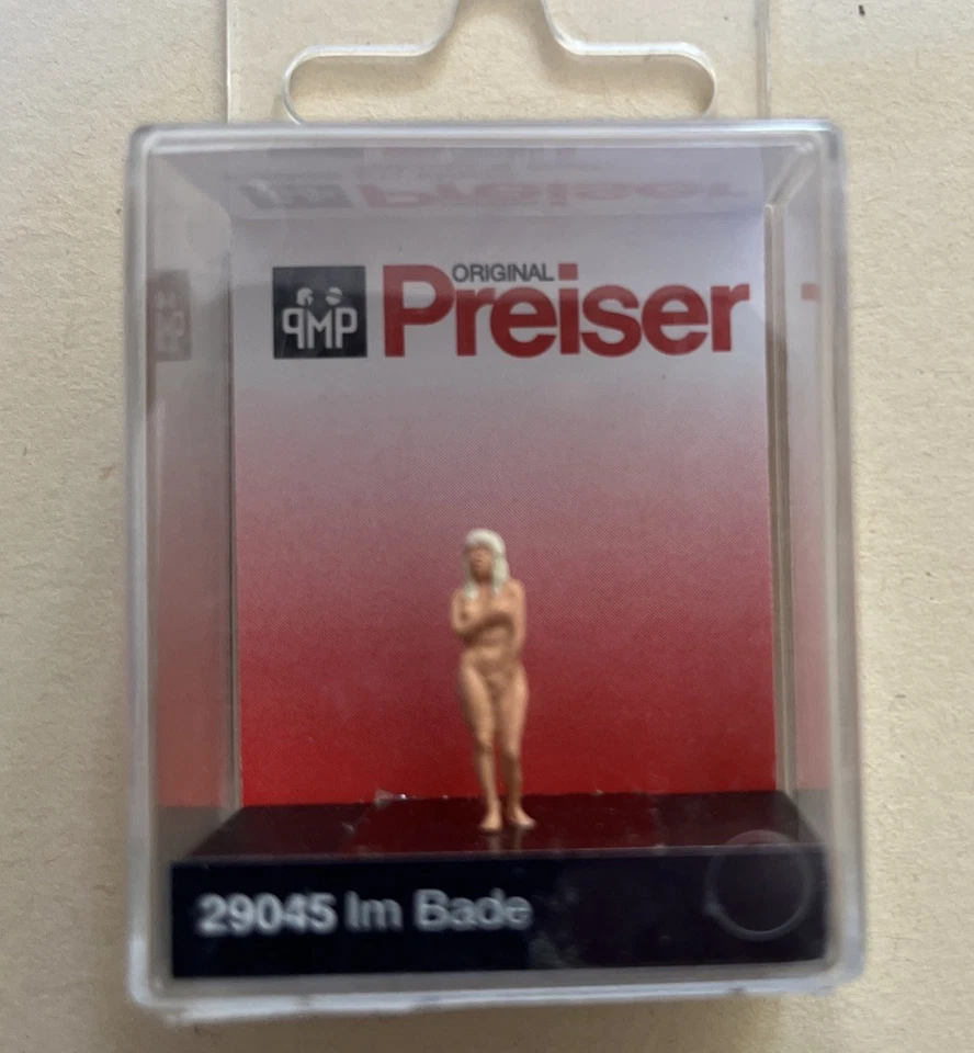 Preiser Im Bade Akt Frau Freizeit Strand Camping 29045 H0 1:87 OVP Einzelfig - Bild 1 von 1