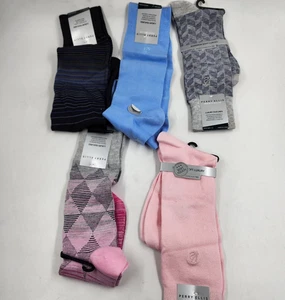 Perry Ellis Portfolio Moisture-Wicking Dress Socks Men's One Size Multicolor - Picture 1 of 18