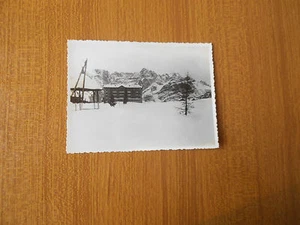 VERA FOTO MISURINA IN INVERNO 1934 FOTOGRAFIA EPOCA VINTAGE ANTICA BELLUNO - Picture 1 of 1