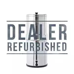 Sistema de filtro alimentado por gravedad Royal Berkey carcasa vacía sin filtro negro BB92 - Imagen 1 de 6