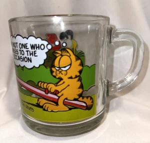 Taza McDonald’s Garfield & Friends de colección Jeff Davis café té leche de cacao caliente - Imagen 1 de 10
