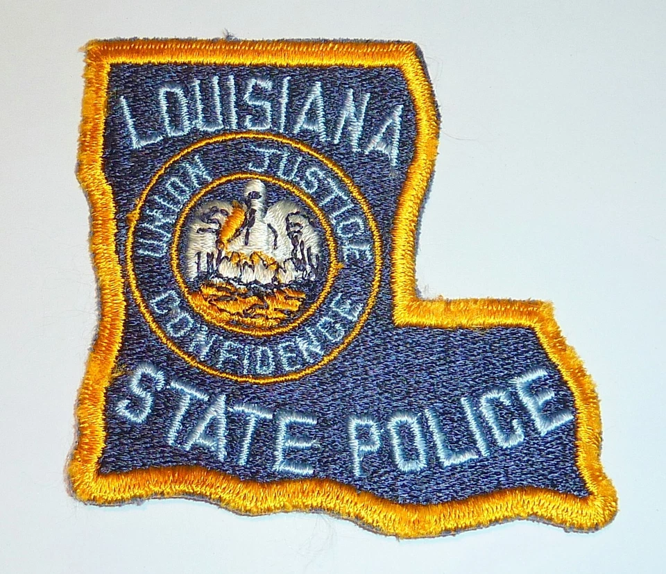 Parche Policía LOUISIANA UNION JUSTICE TRUST Estado 3 3/4" De Colección Ver Ph Foto 1 de 3