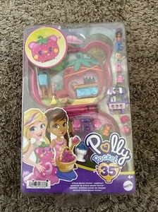 Polly Pocket 35th Anniversary Strawberry Patch Compact New - Picture 1 of 7